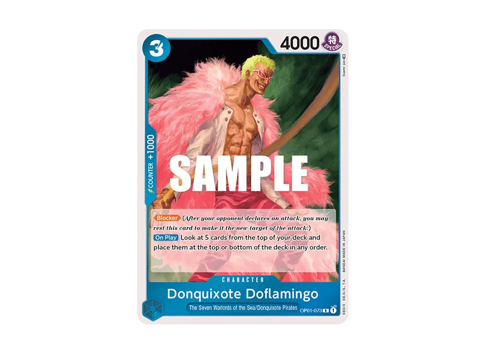 Donquixote Doflamingo R [OP01-073] [EN](Booster Pack "ROMANCE DAWN")