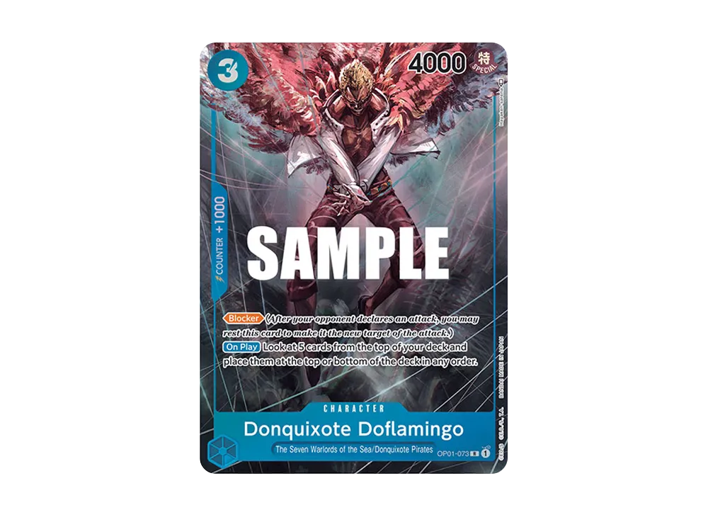 Donquixote Doflamingo R-P [OP01-073] [EN](Booster Pack "ROMANCE DAWN")