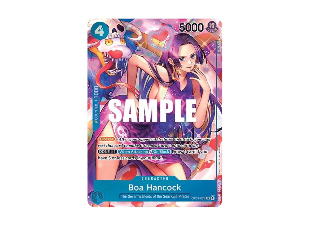 ボア・ハンコック SR-P [OP01-078](プレミアムブースター「ONE PIECE