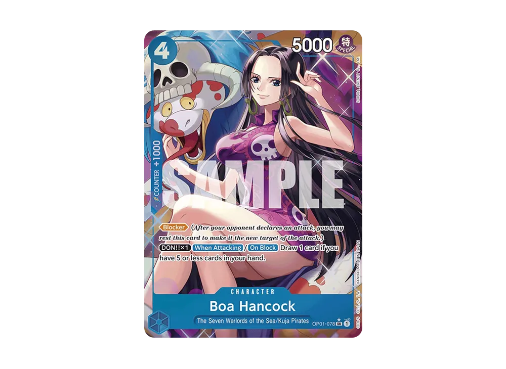 ボア・ハンコック SR-P [OP01-078] (ブースターパック ロマンスドーン