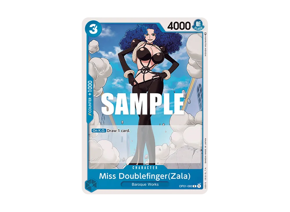 Miss Doublefinger(Zala) C [OP01-080] [EN](Booster Pack "ROMANCE DAWN")