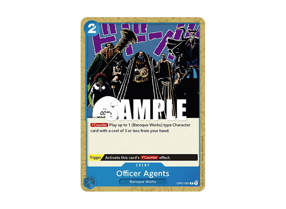 Officer Agents C [OP01-087] [EN](Booster Pack "ROMANCE DAWN")