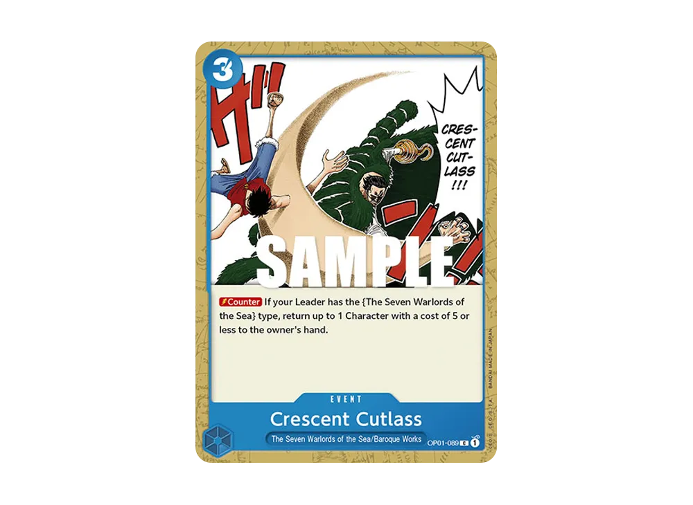 Crescent Cutlass C [OP01-089] [EN](Booster Pack "ROMANCE DAWN")