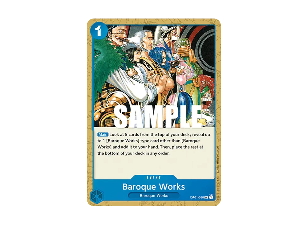 Baroque Works UC [OP01-090] [EN](Booster Pack "ROMANCE DAWN")