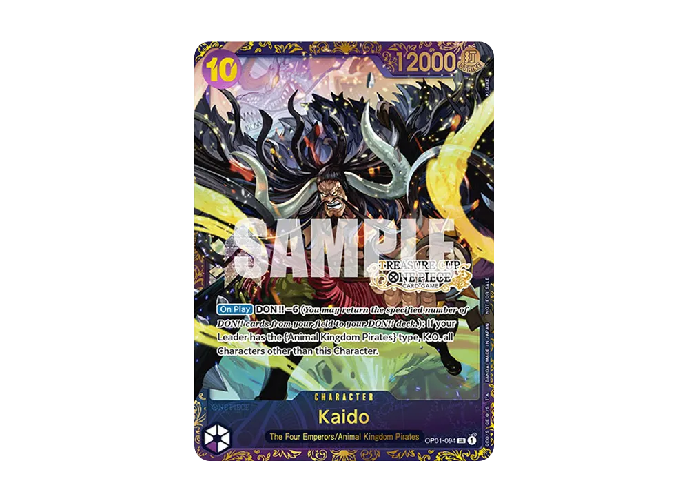 カイドウ SR [OP01-094]【英語版】(プロモーションカード「トレジャー