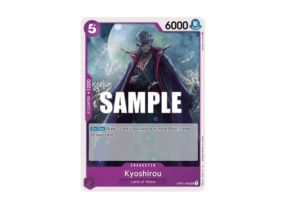 Kyoshirou UC [OP01-095] [EN](Booster Pack "ROMANCE DAWN")