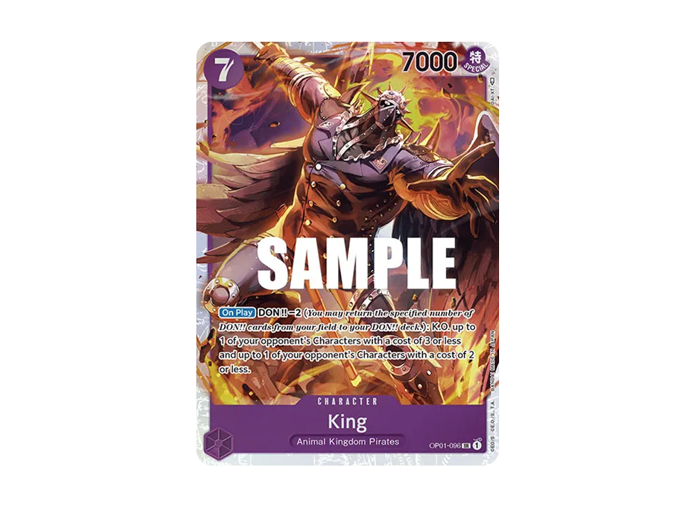 King SR [OP01-096] [EN](Booster Pack "ROMANCE DAWN") | SNKRDUNK