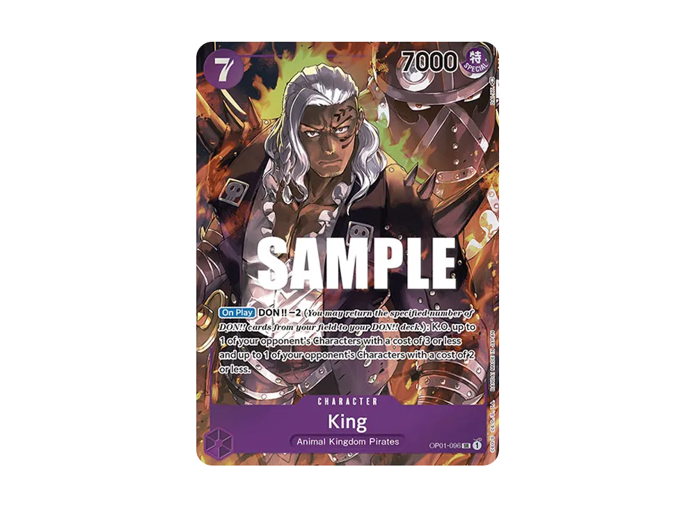 King SR-P [OP01-096] [EN](Booster Pack "ROMANCE DAWN")