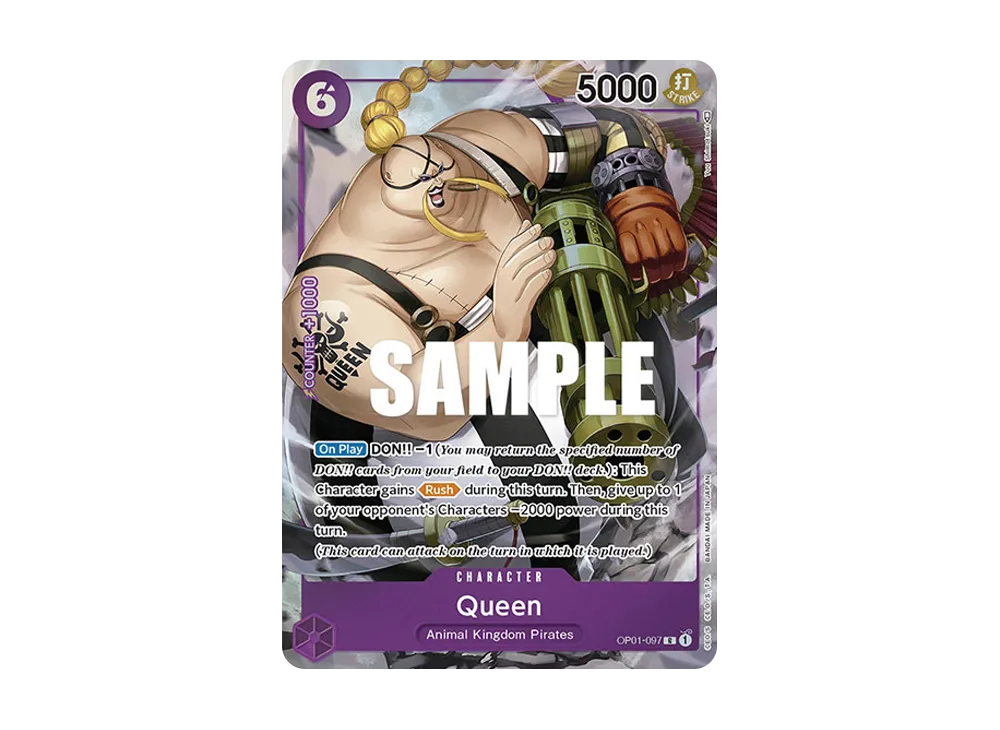 Queen R-P [OP01-097] [EN](Booster Pack "ROMANCE DAWN")