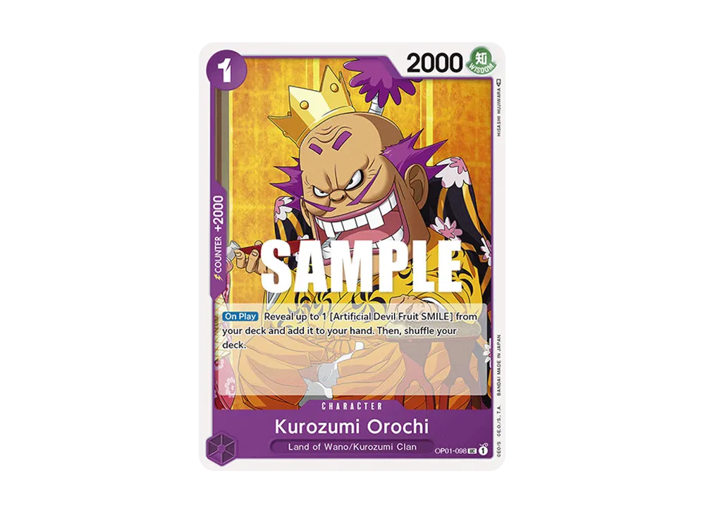 Kurozumi Orochi UC [OP01-098] [EN](Booster Pack "ROMANCE DAWN")