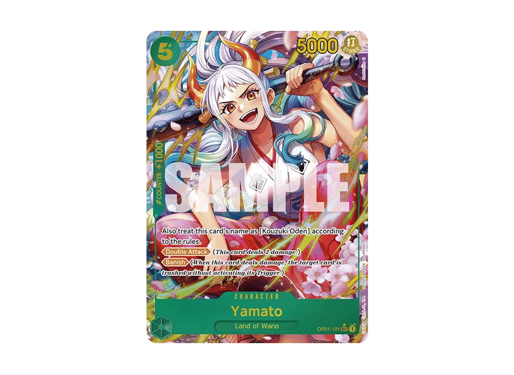 ヤマト SEC-P [OP01-121] (ブースターパック ロマンスドーン) Amazon.co.jp: 【パラレル】ワンピースカードゲーム OP01-121 ヤマト