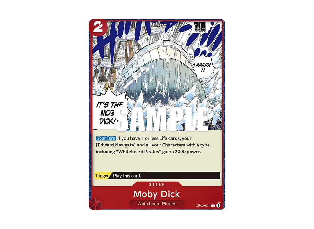 モビー・ディック号 C [OP02-024]【英語版】(ブースターパック「頂上決戦」)