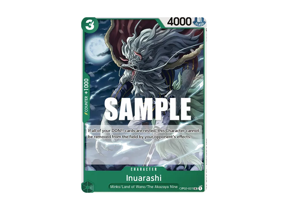 イヌアラシ UC [OP02-027]【英語版】(ブースターパック「頂上決戦」)