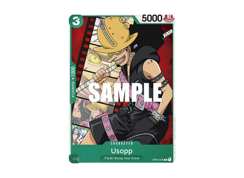 ウソップ C [OP02-028]【英語版】(ブースターパック「頂上決戦」)