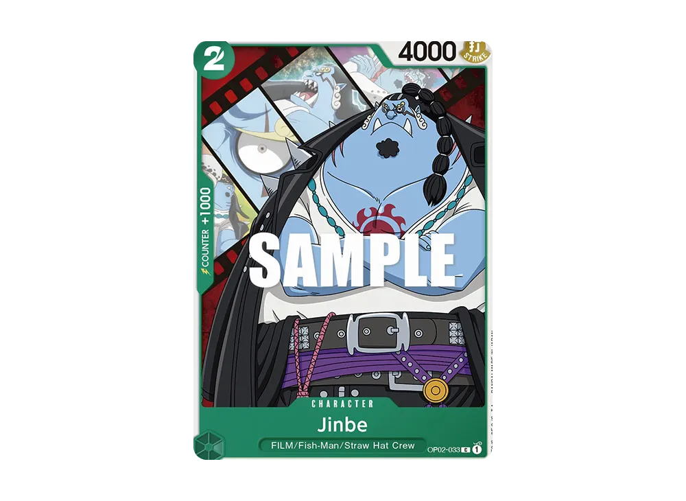 ジンベエ C [OP02-033]【英語版】(ブースターパック「頂上決戦」)