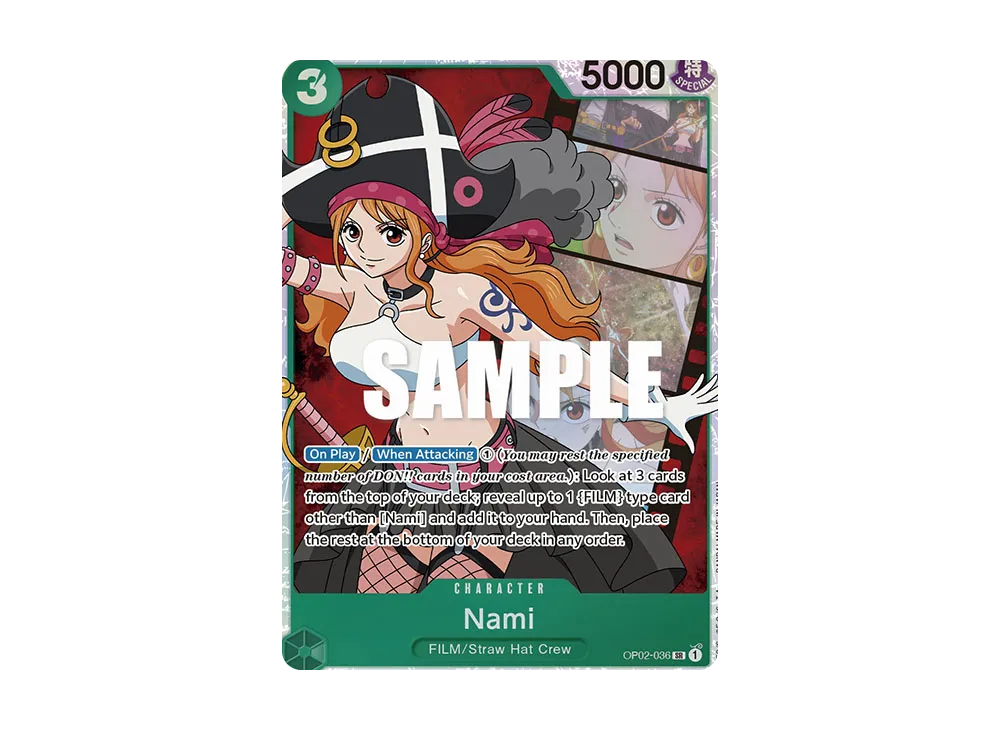 ナミ SR [OP02-036]【英語版】(ブースターパック「頂上決戦」)