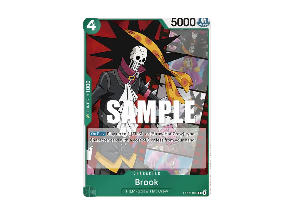 ブルック R [OP02-040]【英語版】(ブースターパック「頂上決戦」)