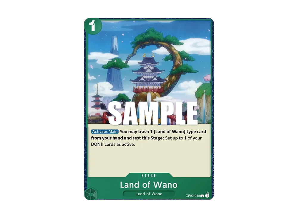 ワノ国 C [OP02-048]【英語版】(ブースターパック「頂上決戦」)