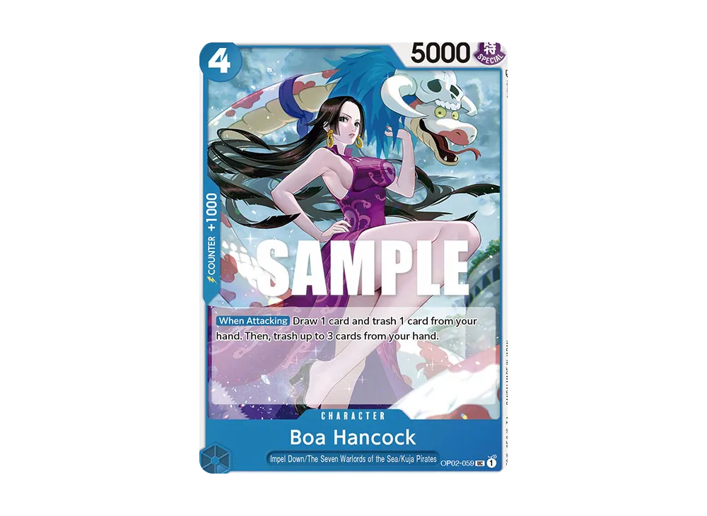 ボア・ハンコック UC [OP02-059]【英語版】(ブースターパック「頂上決戦」)