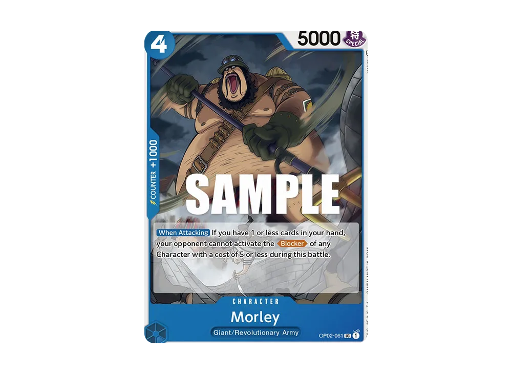 モーリー UC [OP02-061]【英語版】(ブースターパック「頂上決戦」)