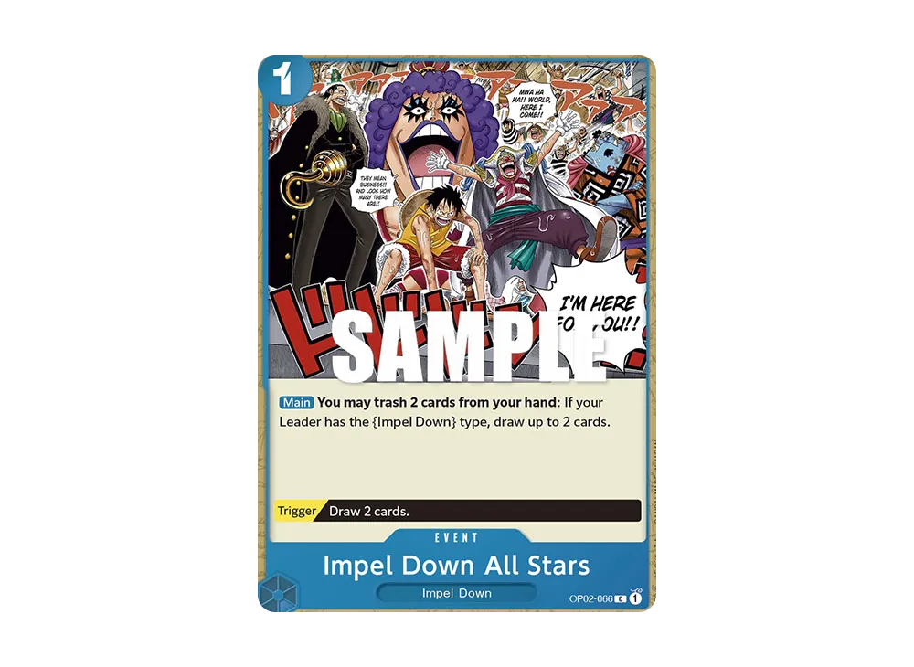 インペルダウンオールスター C [OP02-066]【英語版】(ブースターパック「頂上決戦」)