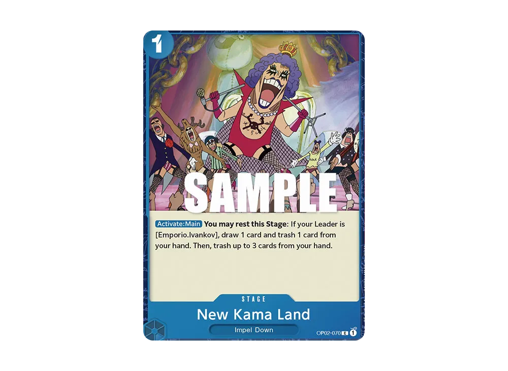 ニューカマーランド C [OP02-070]【英語版】(ブースターパック「頂上決戦」)