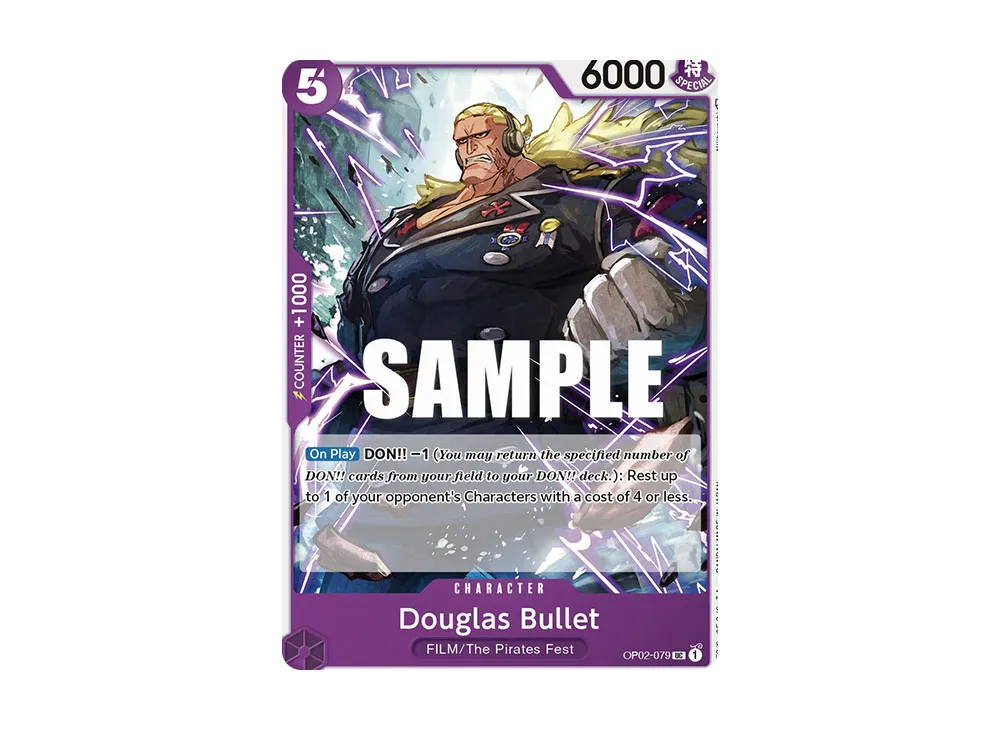 ダグラス・バレット UC [OP02-079]【英語版】(ブースターパック「頂上決戦」)