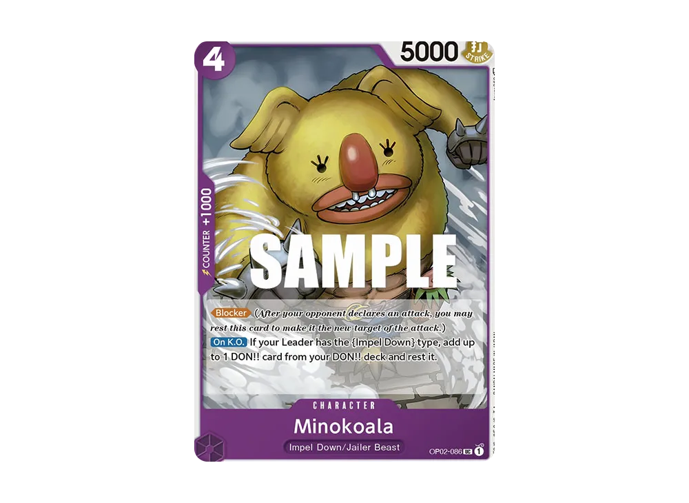 ミノコアラ UC [OP02-086]【英語版】(ブースターパック「頂上決戦」)