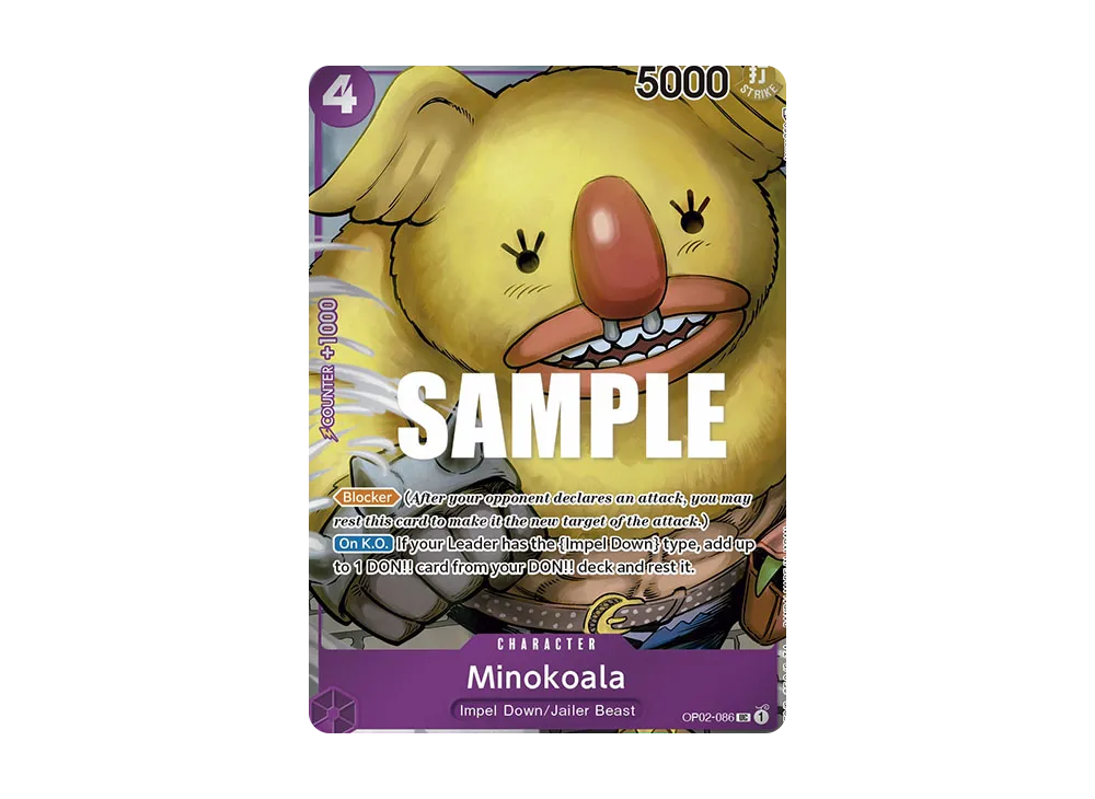 ミノコアラ UC-P [OP02-086]【英語版】(ブースターパック「頂上決戦」)