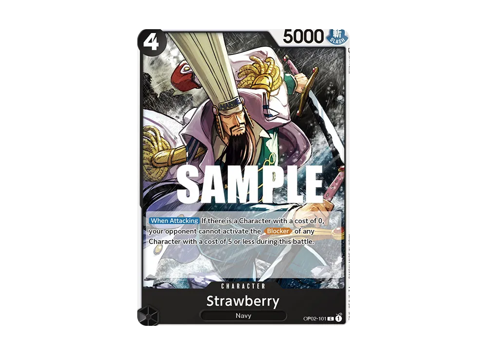 ストロベリー C [OP02-101]【英語版】(ブースターパック「頂上決戦」)