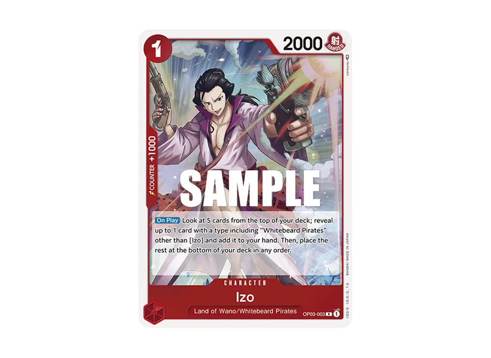 Izo R [OP03-003] [EN](Booster Pack "Pillars Of Strength")