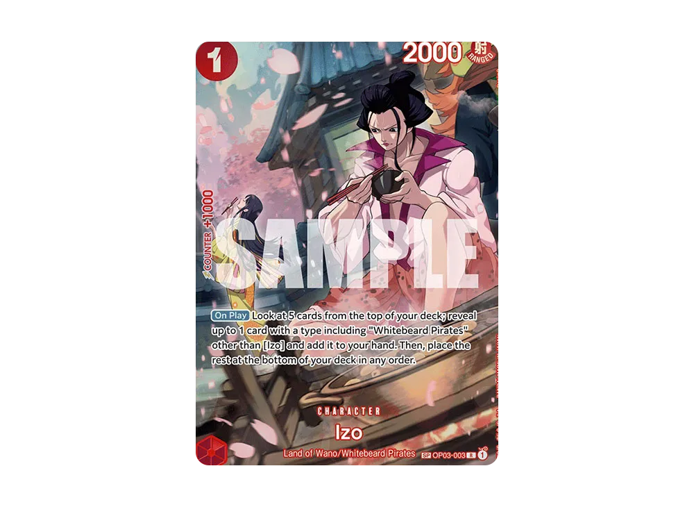 イゾウ R-SPC [OP03-003] (ブースターパック 500年後の未来)の新品