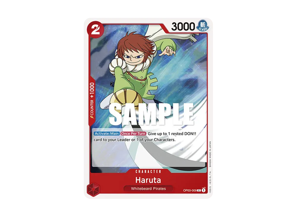Haruta C [OP03-009] [EN](Booster Pack "Pillars Of Strength")