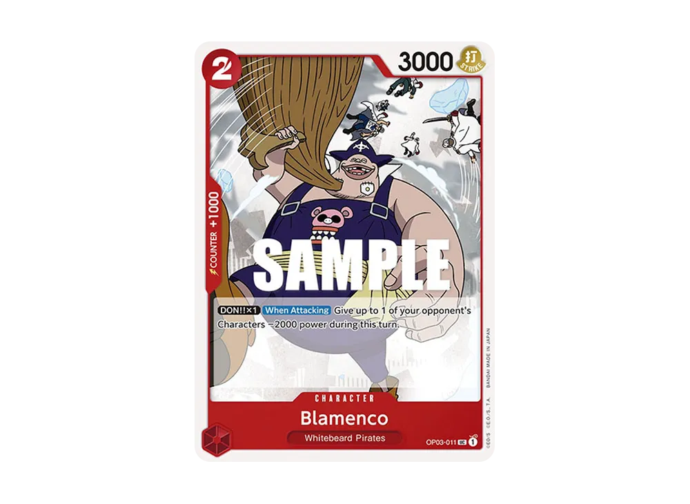 Blamenco UC [OP03-011] [EN](Booster Pack "Pillars Of Strength")