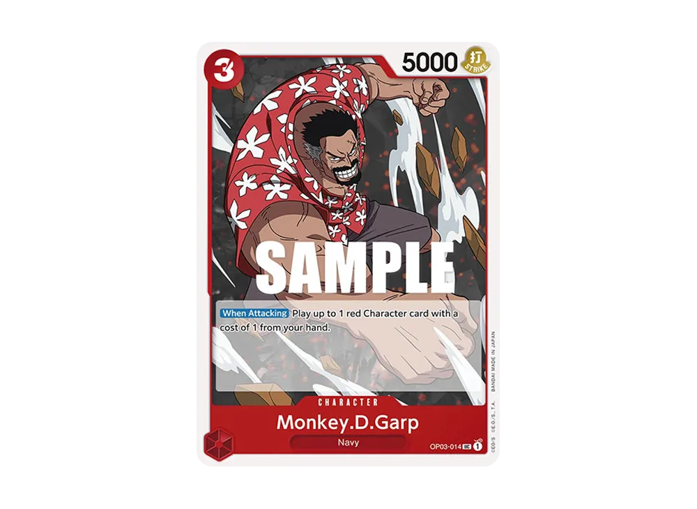 Monkey.D.Garp UC [OP03-014] [EN](Booster Pack "Pillars Of Strength")