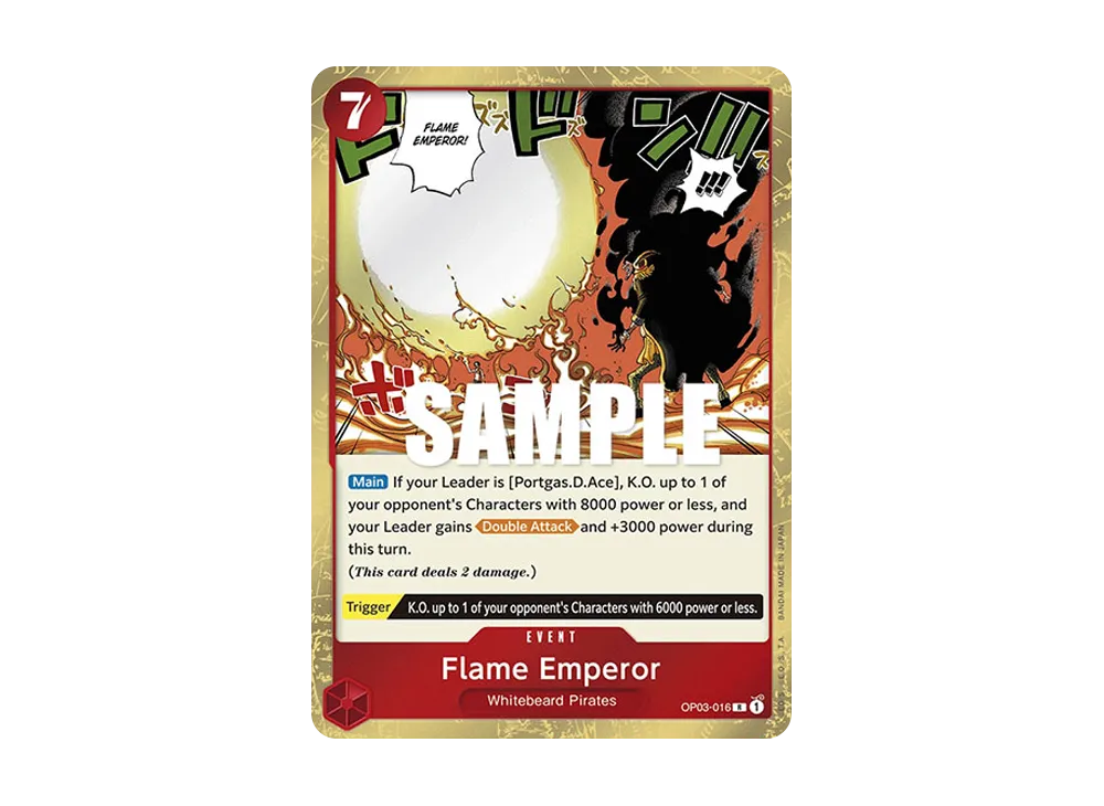 Flame Emperor R [OP03-016] [EN](Booster Pack "Pillars Of Strength")
