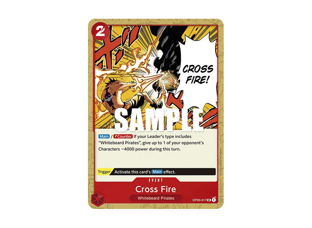 Cross Fire UC [OP03-017] [EN](Booster Pack "Pillars Of Strength")