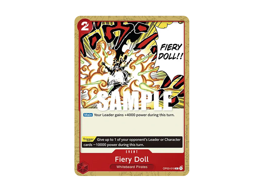 Fiery Doll C [OP03-019] [EN](Booster Pack "Pillars Of Strength")
