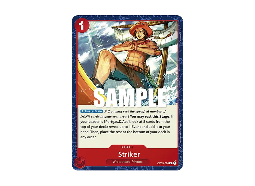 Striker C [OP03-020] [EN](Booster Pack "Pillars Of Strength")
