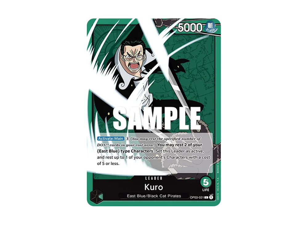 Kuro L [OP03-021] [EN](Booster Pack "Pillars Of Strength")