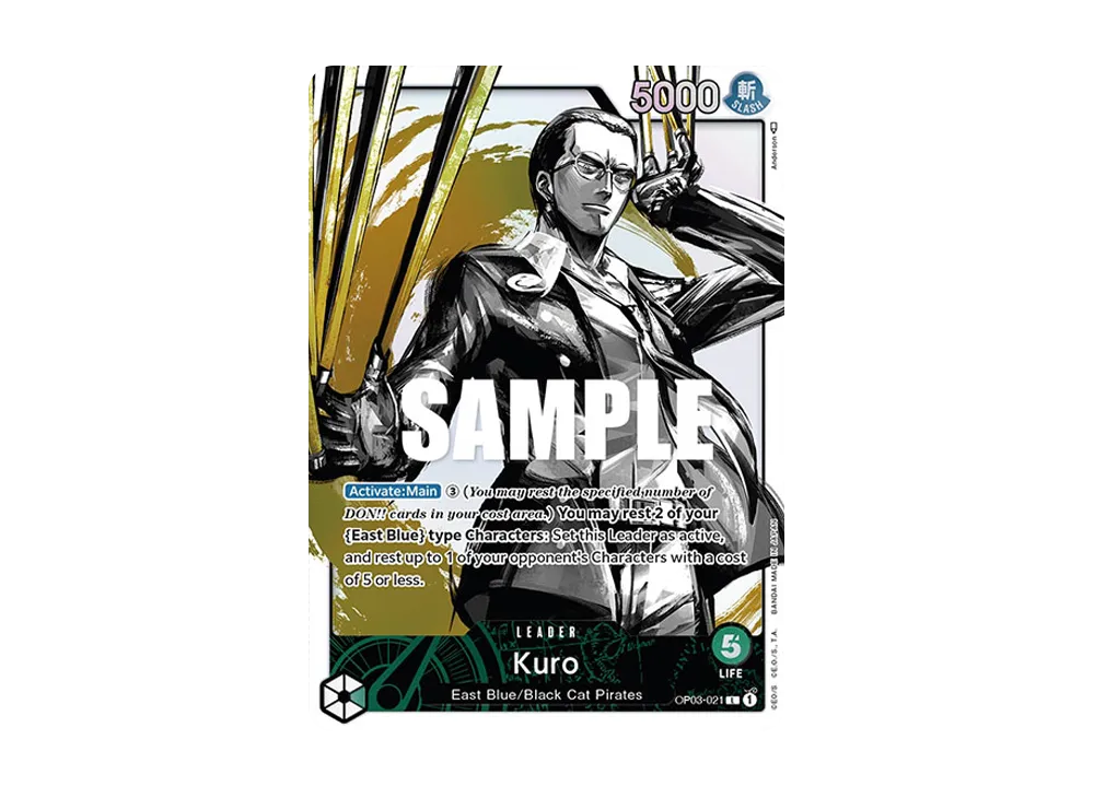 Kuro L-P [OP03-021] [EN](Booster Pack "Pillars Of Strength")