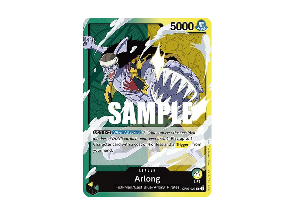 Arlong L [OP03-022] [EN](Booster Pack "Pillars Of Strength")