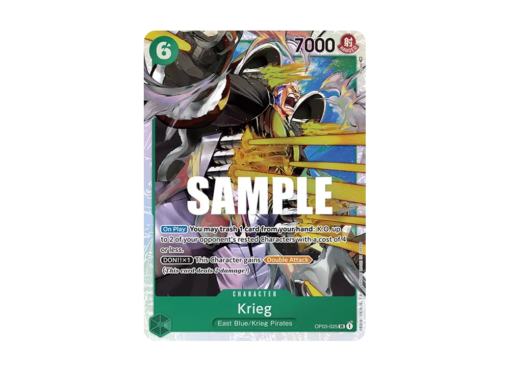Krieg SR [OP03-025] [EN](Booster Pack "Pillars Of Strength")
