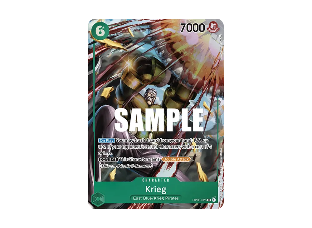 Krieg SR-P [OP03-025] [EN](Booster Pack "Pillars Of Strength")