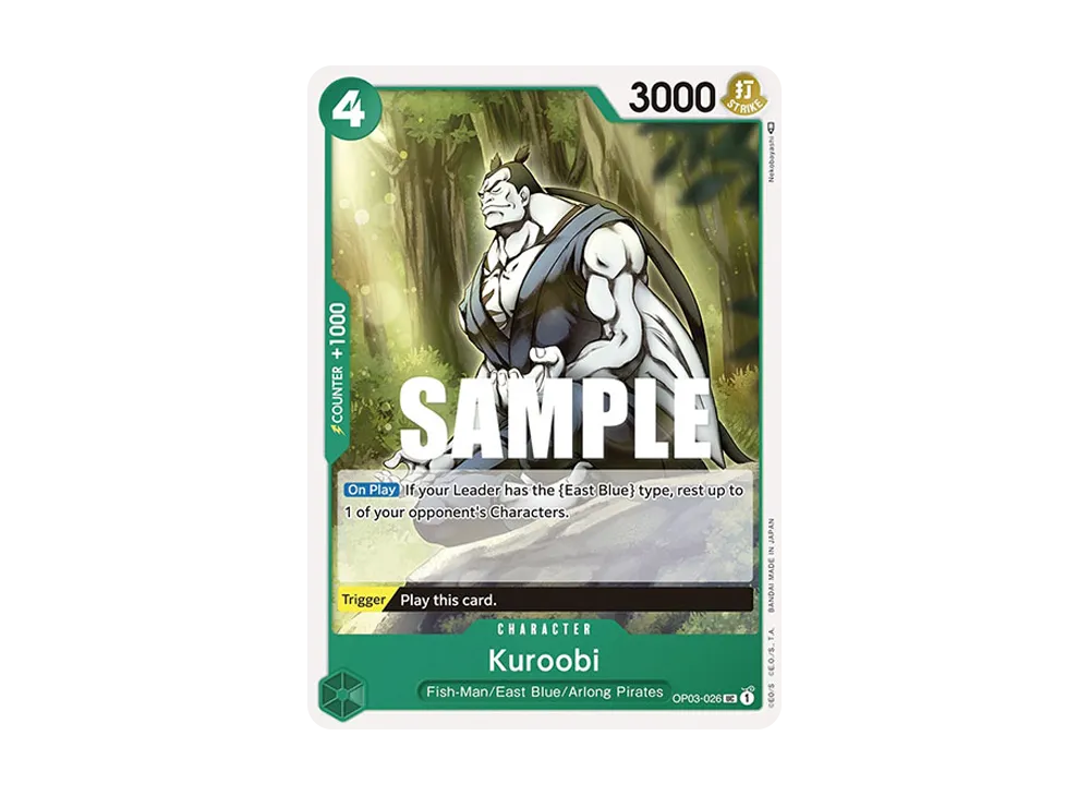 Kuroobi UC [OP03-026] [EN](Booster Pack "Pillars Of Strength")