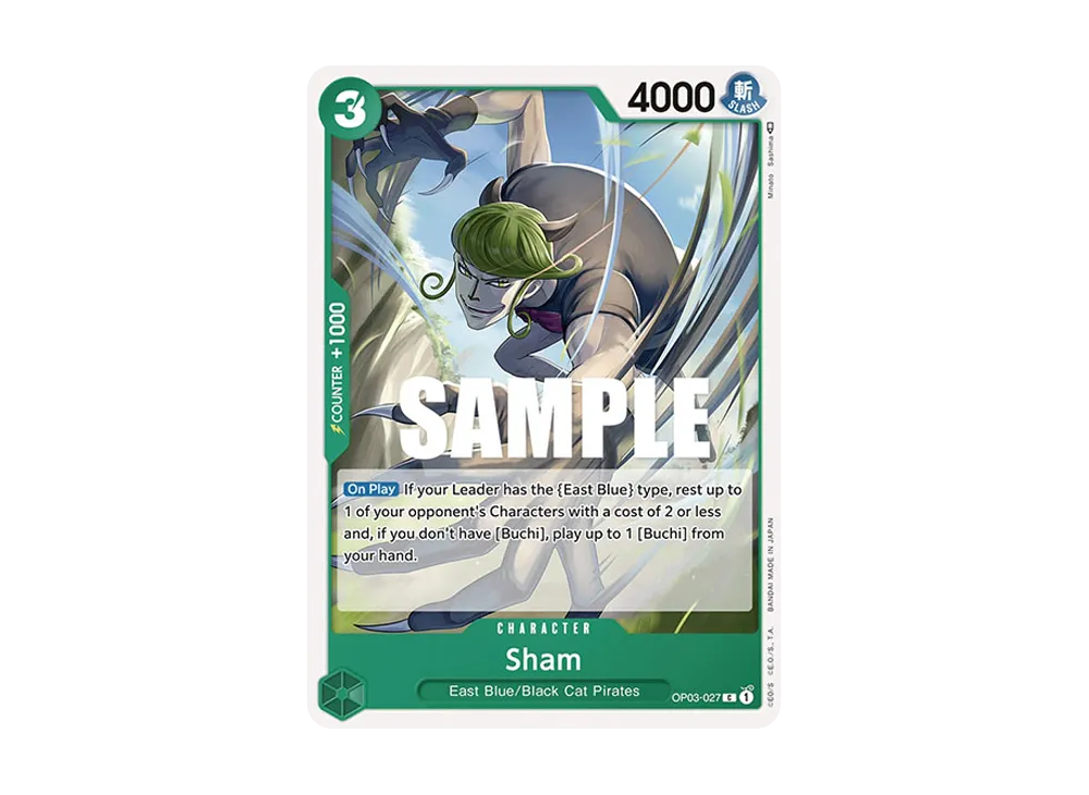 Sham C [OP03-027] [EN](Booster Pack "Pillars Of Strength")