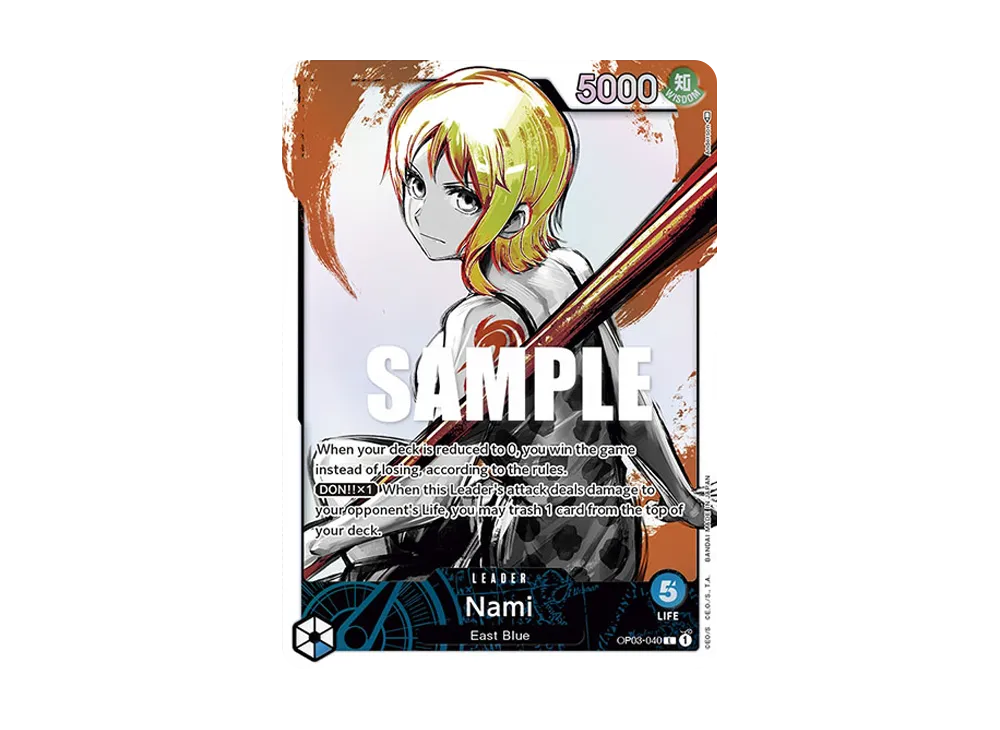 ナミ L-P [OP03-040]【英語版】(ブースターパック「強大な敵」)の新品