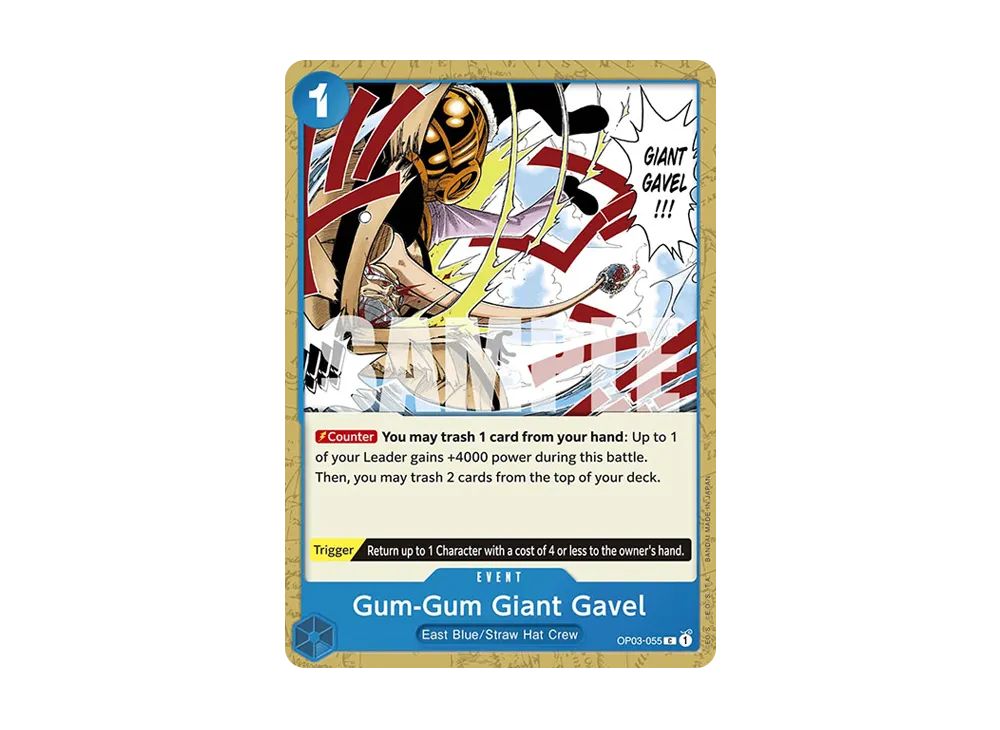 ゴムゴムの大槌 C [OP03-055]【英文版】(プレミアムブー星「ONE PIECE CARD THE BEST」)