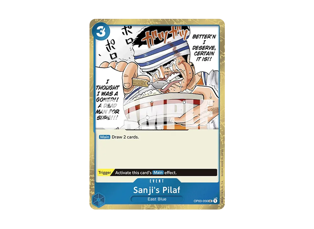 太陽ジのピラフ UC : 海賊旗フォイル [OP03-056]【英文版】(プレミアムブー星「ONE PIECE CARD THE BEST」)