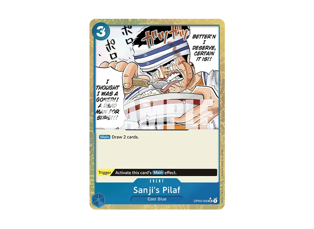 太陽ジのピラフ UC :フルアート [OP03-056]【英文版】(プレミアムブー星「ONE PIECE CARD THE BEST」)